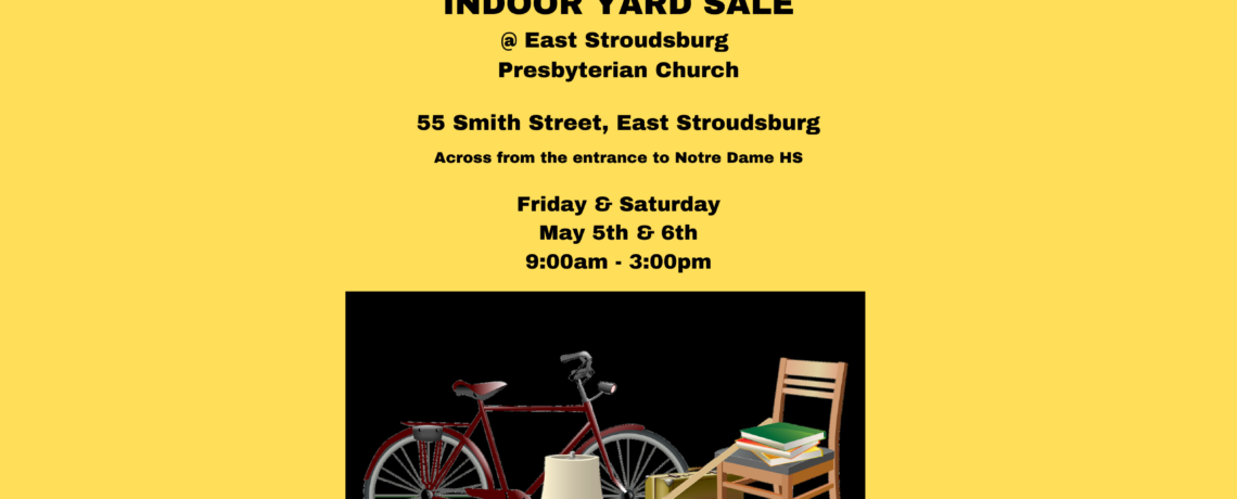 Huge Indoor Yard Sale