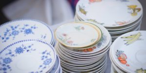 Old Dishes | Church Yard Sale